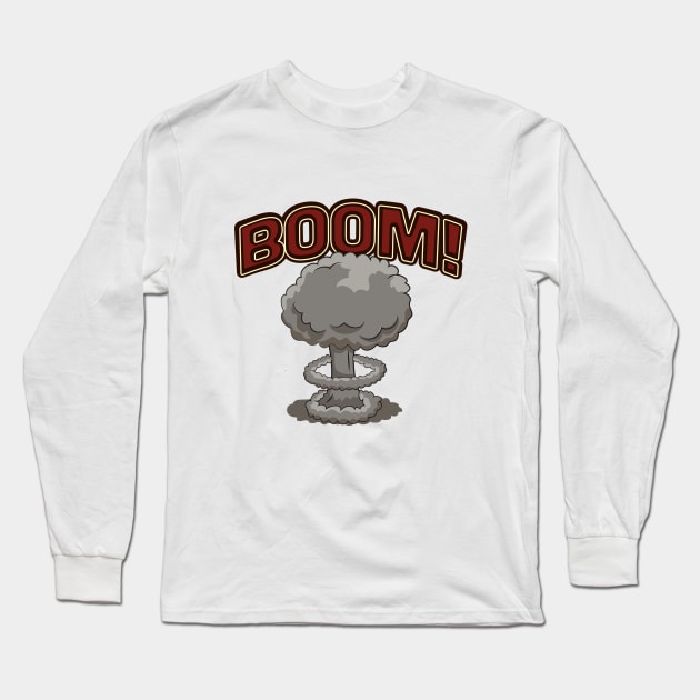 BOOM! Long Sleeve T-Shirt by nickemporium1